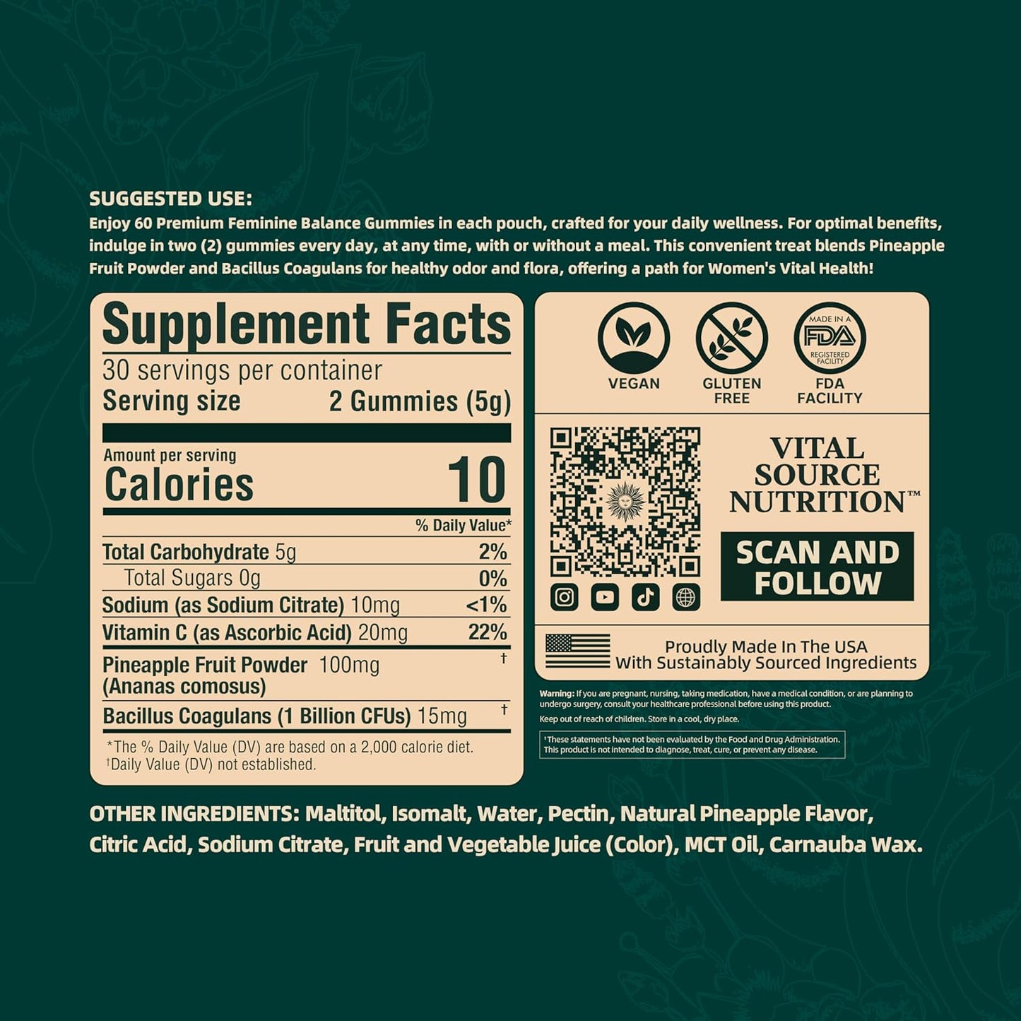 Premium Feminine Balance Gummies™